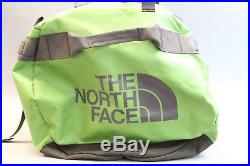 The North Face 72 Liter Volume Base Camp Duffle Bag/Backpack AB4 Green/Grey