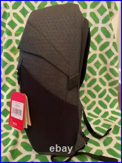 The North Face Access 2 Backpack 25L Grey/ Black hard shell Laptop Auto Open