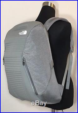 The North Face Access Pack Backpack Asphalt Gray Hard Shell