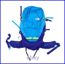 The North Face B11002 Youth Blue Terra 55 Backpacking Backpack 55 L