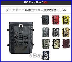 The North Face Backpack BC FUSE BOX NM 81630 Black × White (BW) F/S from JAPAN