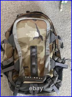 The North Face Backpack Backpack Camouflage From Japan Used