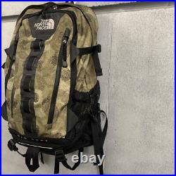 The North Face Backpack Bigshot Camouflage Pattern Khaki 25L From Japan Used