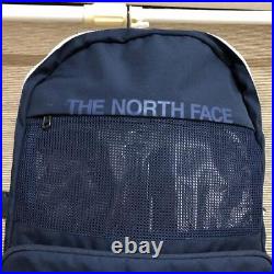 The North Face Backpack Navy Blue One Point Logo 25L P With Pouch Men shoulder T