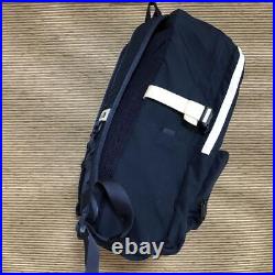 The North Face Backpack Navy Blue One Point Logo 25L P With Pouch Men shoulder T