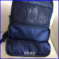 The North Face Backpack Navy Blue One Point Logo 25L P With Pouch Men shoulder T