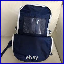 The North Face Backpack Navy Blue One Point Logo 25L P With Pouch Men shoulder T