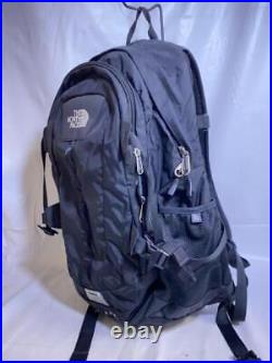 The North Face Backpack Nylon Black Black Plain Nm72006 C1B45