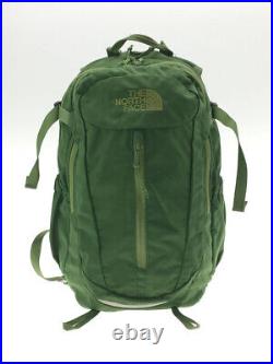 The North Face Backpack Nylon Grn Plain M5346