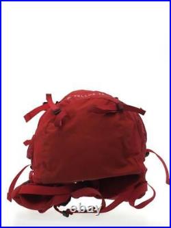 The North Face Backpack Nylon Red Solid M0H17