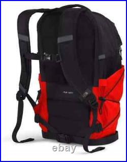 The North Face Backpack One Size Borealis Commuter Laptop Fiery Red Dip Dye 28L