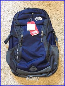 The North Face Backpack Router Transit New 2017 NWT NF0A2ZCO Black Blue Grey