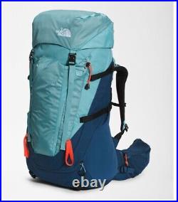 The North Face Backpack Women's Terra 55, M/L, 55L, Reef Water/Shady Blue New