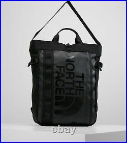 The North Face Base Camp 3 carrying options Tote/Shoulder/Backpack-TNF Black 19L