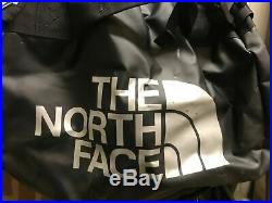 The North Face Base Camp Black Duffel Bag 132ltr XL Carry Holdall Bag/Rucksack