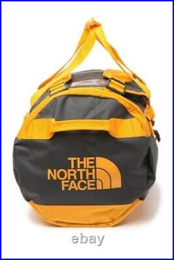 The North Face Base Camp Convertible Duffel Backpack, Asphalt Gr/Zinnia Orange M