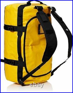 The North Face Base Camp Duffel Backpack Small Yellow