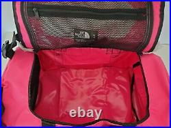 The North Face Base Camp Duffel Bag Backpack Small 50l Mr. Pink/ Tnf Black