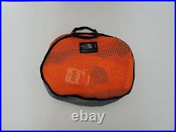 The North Face Base Camp Duffel Bag Backpack Small 50l Persian Orange/black