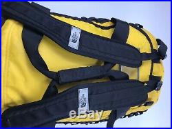 The North Face Base Camp Duffel Bag Haul Yellow backpack back pack waterproof