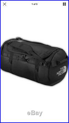 The North Face Base Camp Duffel Medium TNF Black Camping Backpacking Brand New