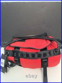 The North Face Base Camp Duffel XS Black Series Red $248 Weekender Backpack