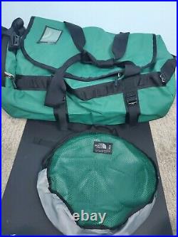 The North Face Base Camp Duffle Medium 70 L Ever Green New Backpack Read