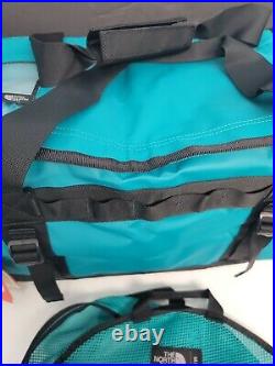 The North Face Base Camp Duffle Medium Fanfare Green 70L New Backpack