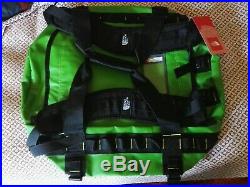 The North Face Base Camp Small 50 Liter TNF Duffel Bag Backpack New Green +