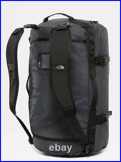 The North Face Base Camp Small Duffel/Backpack Bag, Aviator Navy/TNF Black 50L