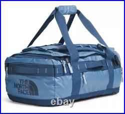 The North Face Base Camp Voyager Duffel Bag 42L, Steel Blue/Indigo Camping NEW