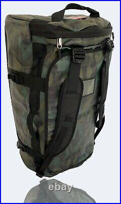 The North Face Basecamp Duffel Bag Backpack New Large CAMOUFLAGE