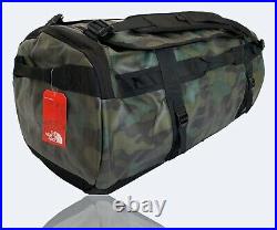 The North Face Basecamp Duffel Bag Backpack New Large CAMOUFLAGE