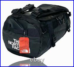 The North Face Basecamp Duffel Bag Backpack New- Small BLACK
