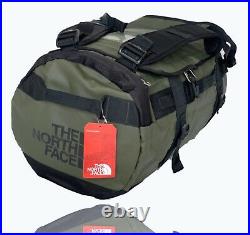 The North Face Basecamp Duffel Bag Backpack New Small GREEN