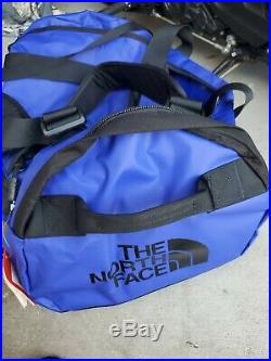 The North Face Basecamp Duffel Medium Packable Travel Bag Aztec Blue 71L
