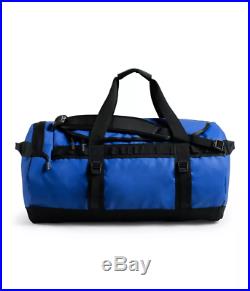 The North Face Basecamp Duffel Packable Travel Suitcase Backpack Bag Aztec Blue