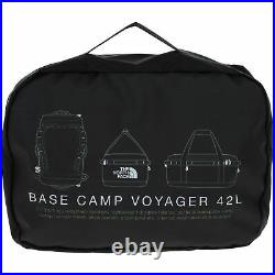 The North Face Black Basecamp Duffel Bag Backpack 4.2 L rrp £115