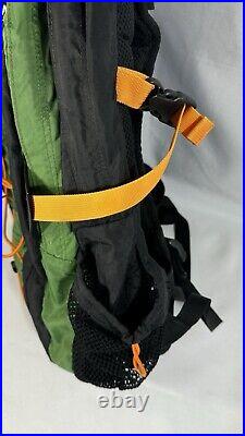 The North Face Borealis Backpack Black/Orange/Green Travel Hiking Bag