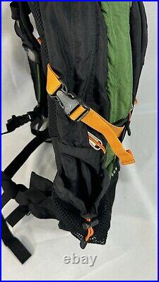 The North Face Borealis Backpack Black/Orange/Green Travel Hiking Bag