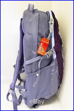 The North Face Borealis Backpack BlackBerry Wine/Chambray Blue (CHK3 TKG)