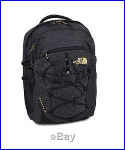 The North Face Borealis Daypack Backpack Ripstop Bag Women's Black/24k Gold
