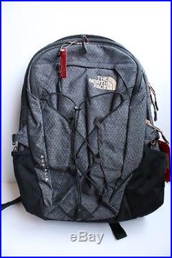 The North Face Borealis Women's Backpack Hold 15 Laptop Black Gray Rose Gold