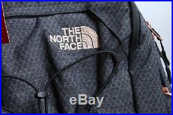 The North Face Borealis Women's Backpack Hold 15 Laptop Black Gray Rose Gold