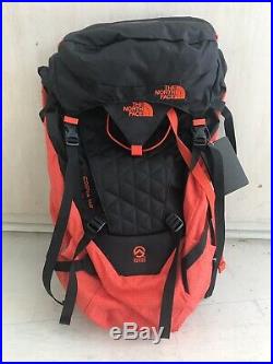 The North Face Cobra 52 (S/M, Blk/Orange)Lightweight Hiking/Climbing Backpack NEW