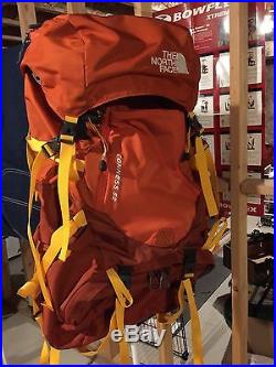 The North Face Conness 52 Pack Backpack Women Sz XS/S Zion Supreme Orange
