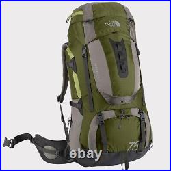 The North Face Crestone 75 Backpack NWT FAST SHIP Green Ripstop 85 Liters 18-21