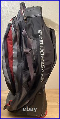 The North Face Double Track 23 Convertible Wheeled Luggage Backpack Y2K Travel