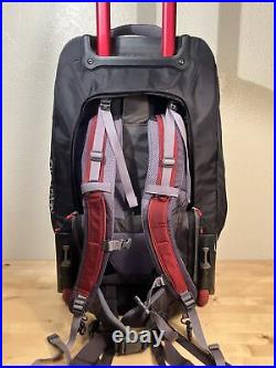 The North Face Double Track 23 Convertible Wheeled Luggage Backpack Y2K Travel