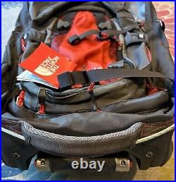 The North Face Double Track Rolling Luggage Rare Y2K Luggage Outdoor Travel